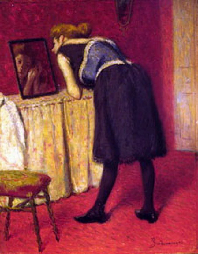 Alla toelette - Collezione E. Scaglia, Milano, Italia